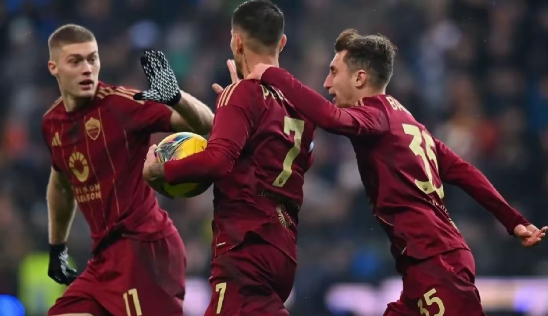 关于意甲比赛场面精彩，罗马高歌猛进的信息