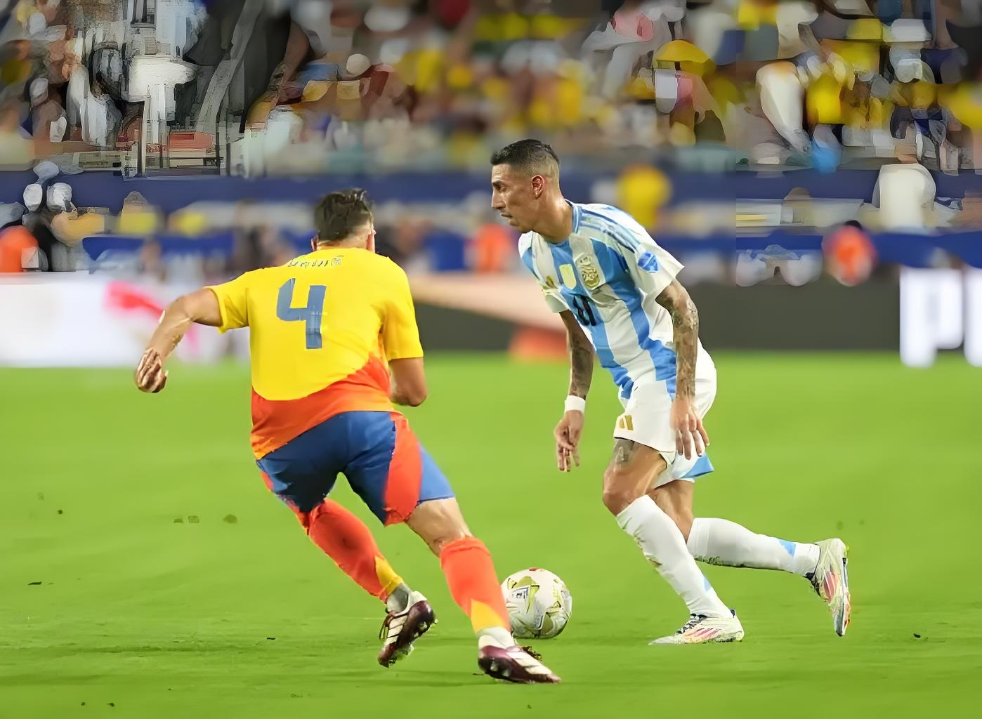 关于南美洲球队在联赛中打破对手的防线的信息